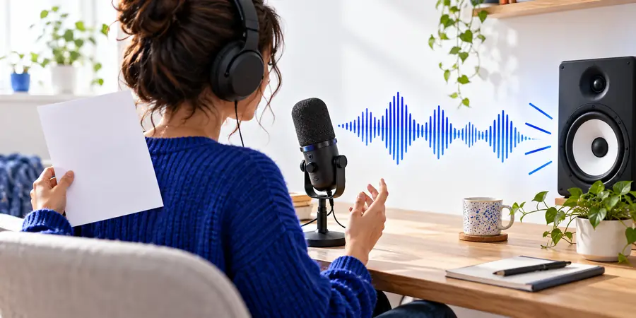 A focused voice generation result