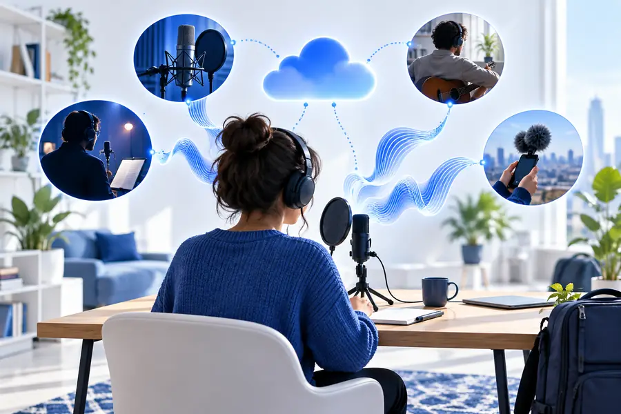 A focused voice alternative decision view