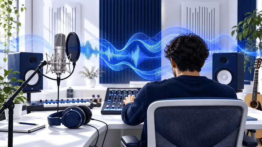 Focused singing vocal direction for a song section