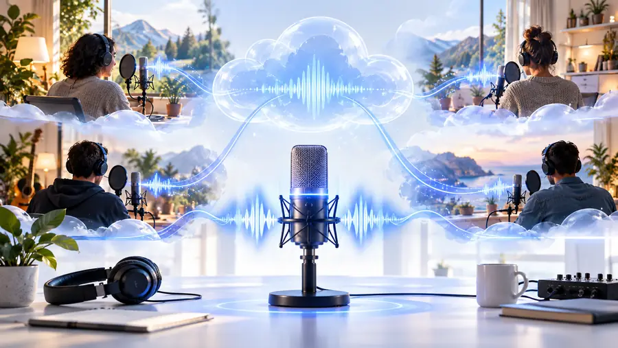 More focused spoken-audio concept with clearer direction